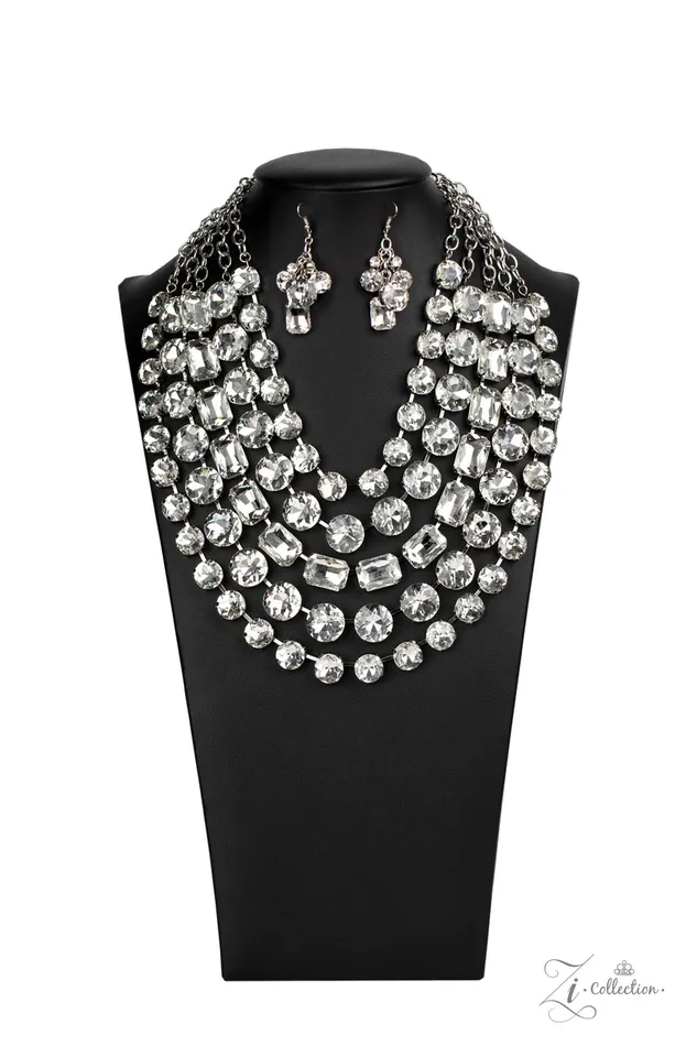 Necklaces A Finishing Touch Jewelry Paparazzi Irresistible 2020 Zi Collection White Necklace