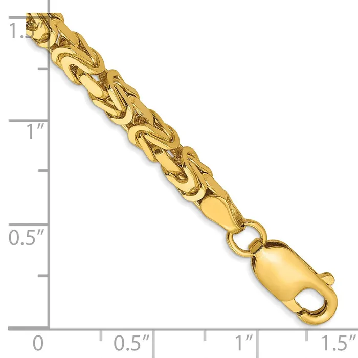 10k Yellow Gold 325 mm Byzantine Bracelet 1246 grams Qgold Bracelets 10k Yellow Gold 325 mm Byzantine Bracelet 1246 grams Qgold Bracelets