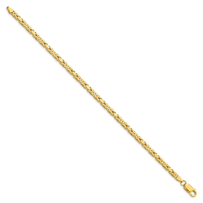 10k Yellow Gold 325 mm Byzantine Bracelet 1246 grams Qgold Bracelets 10k Yellow Gold 325 mm Byzantine Bracelet 1246 grams Qgold Bracelets