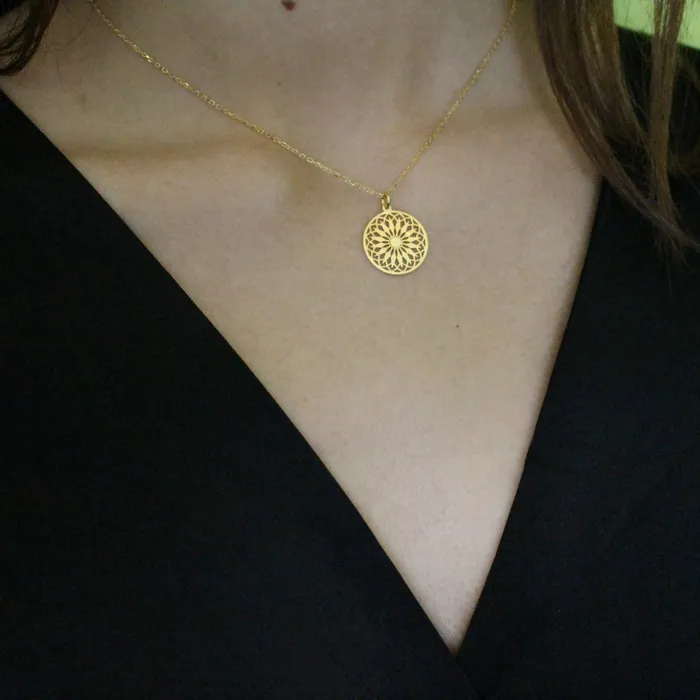 Necklaces ITALY Gold Vermeil Valeria Necklace 18inch