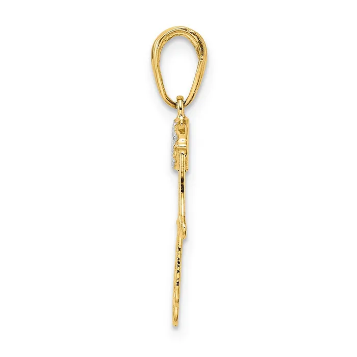 Necklaces Qgold 14k Yellow Rhodium 1302 mm DC Evil Eye Hamsa Pendant 096 grams Necklaces Qgold 14k Yellow Rhodium 1302 mm DC Evil Eye Hamsa Pendant 096 grams
